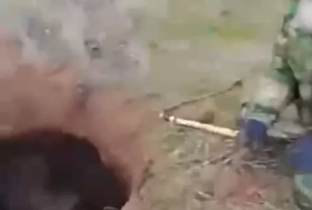 Дагестанец на лошади провалился в склеп Золотой Орды