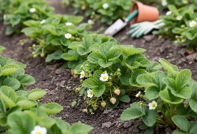 Весенний уход за клубникой: 7 обязательных шагов для богатого урожая