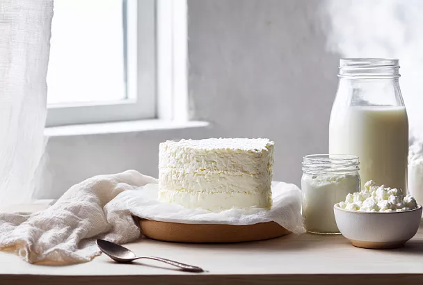 Нежный слоёный творог из молока с большим выходом, который тает во рту