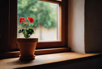 Герань в январе обрезаю и черенкую: к лету пышный куст с обильным цветением