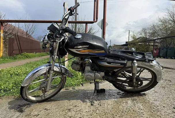 В Новороссийске 15-летний мотоциклист получил травмы в результате ДТП