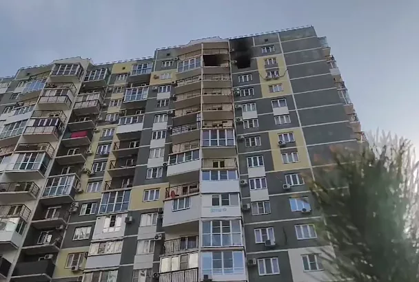 Опубликованы кадры последствий ночной беспилотной атаки на Краснодар: что известно к этому часу