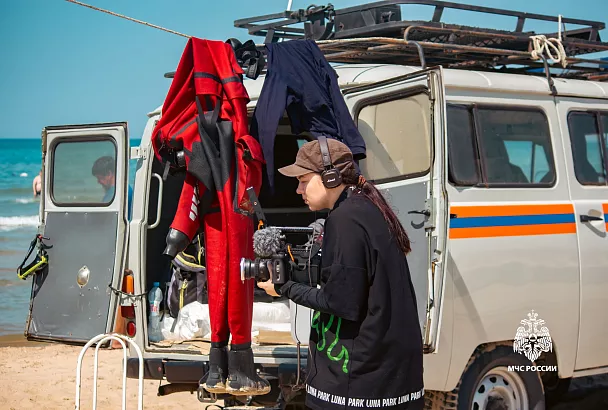 В Краснодарском крае сняли фильм о ликвидации последствий крушения танкеров