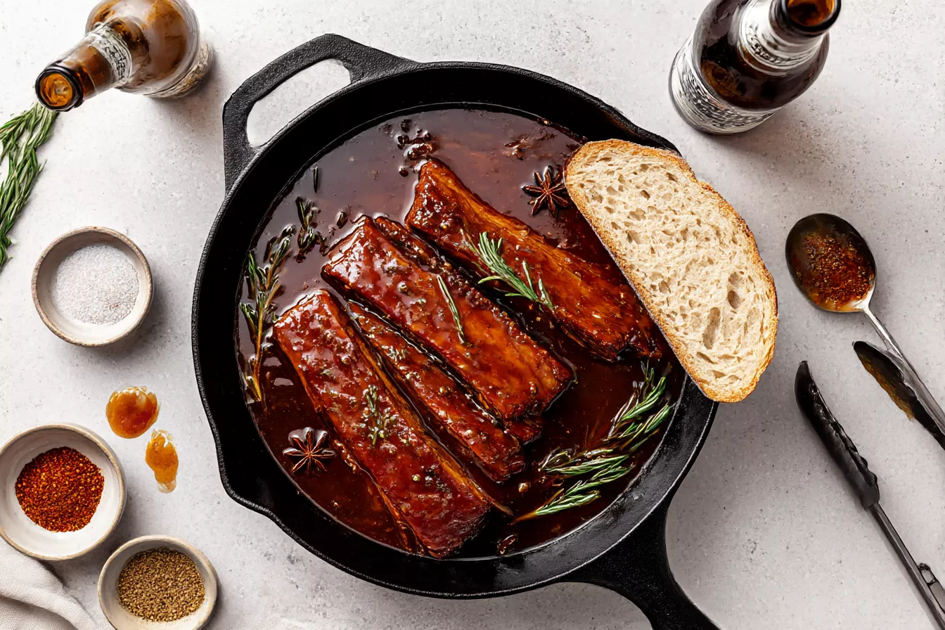 Грудинка в пиве на сковороде: недорого, сочно и очень мягко