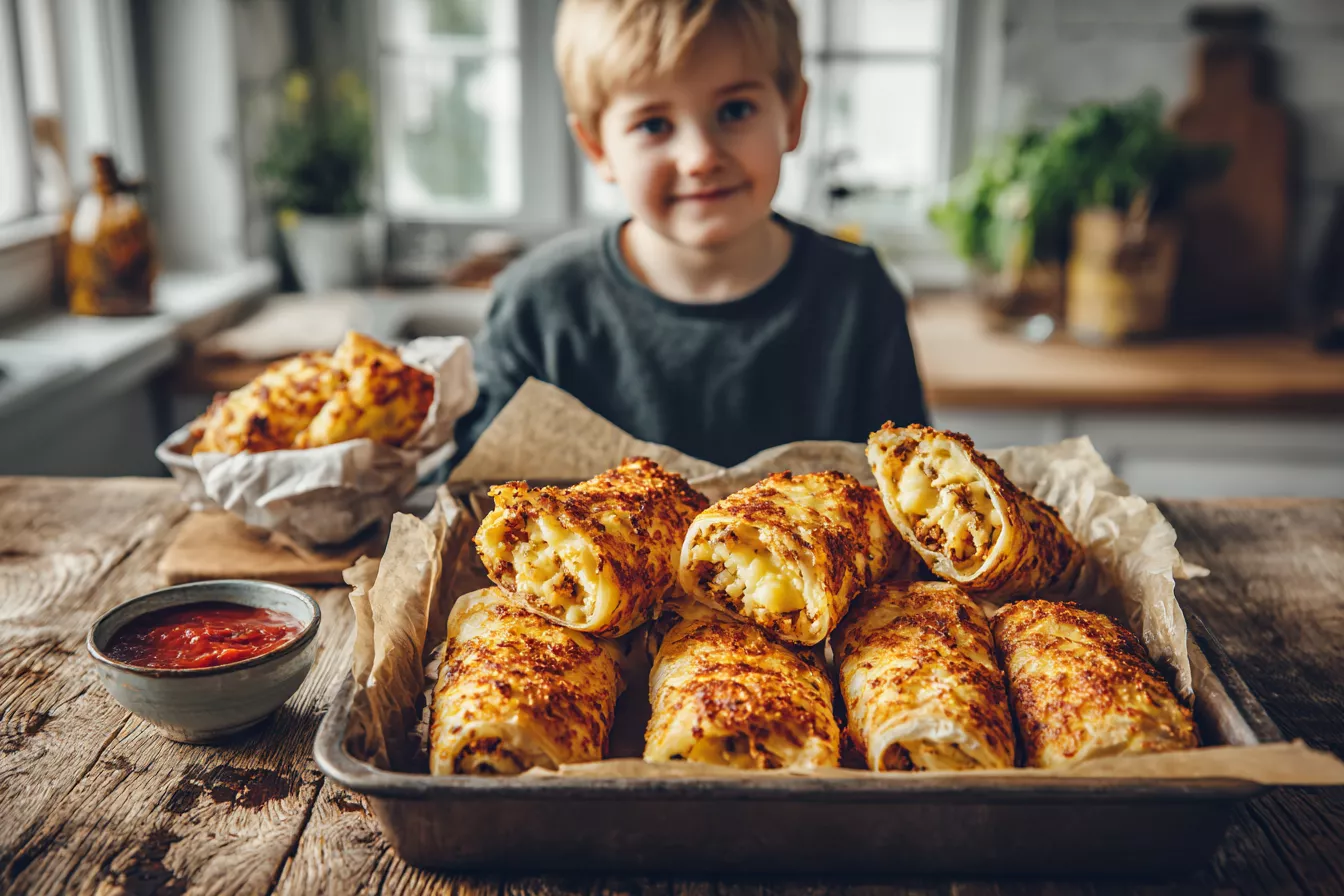 Хрустящие трубочки из лаваша с курицей и грибами: вкуснее, чем шашлык