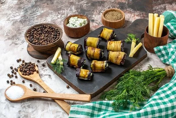 Ради этих рулетиков из баклажанов мой муж готов каждый день ходить на рынок