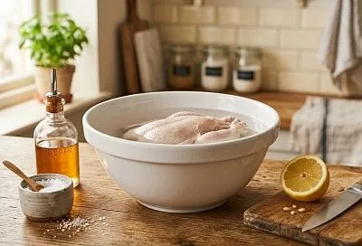 Три способа замочить магазинную курицу, чтобы убрать химию и сделать бульон прозрачным
