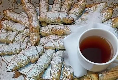 Печенье «Сигаретки» из СССР: хрустящие рулетики с щедрой ореховой начинкой