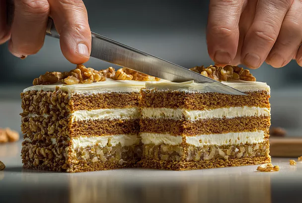 Бакинский торт с грецкими орехами