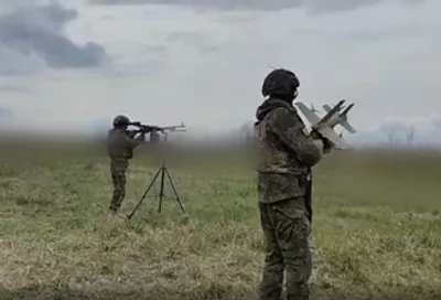 Для защиты воздушного пространства военнослужащие «Южной» группировки войск применяют дроны-перехватчики «Ёлка»