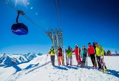 Горнолыжный сезон на «Газпром Поляне» стартует в горах Сочи 30 декабря