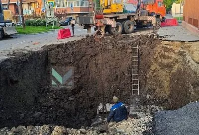 Около 35 улиц в Краснодаре остались без горячей воды из-за утечки на сети теплоснабжения