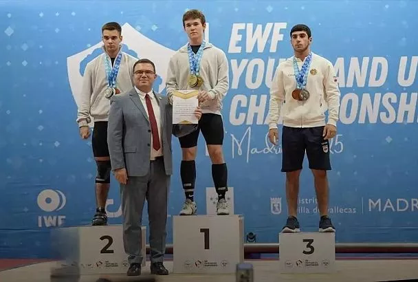 Спортсмен из Краснодарского края установил новый рекорд Европы