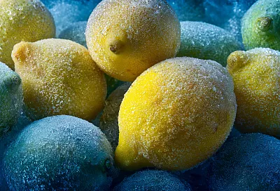 Как заморозить лимоны и использовать их без отходов