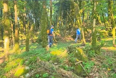 Туристки из Башкортостана заблудились в Сочи, гуляя по каньону горной реки