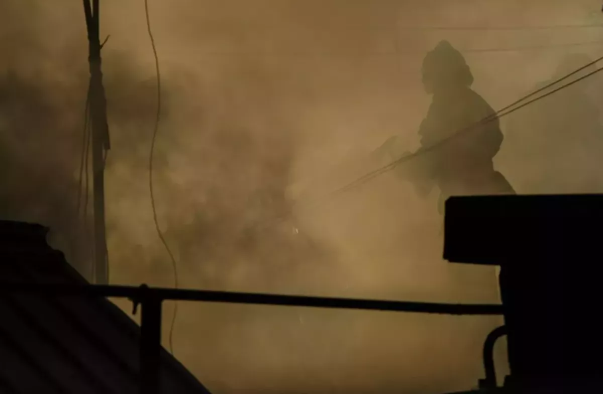 Пожар произошел на топливном терминале в Новороссийске в результате ночной беспилотной атаки