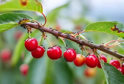 Как бороться с вишнёвой мухой: простая и эффективная схема обработки вишни и черешни весной