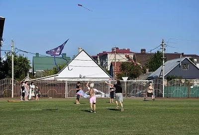 Фестиваль воздушных змеев прошел в Горячем Ключе