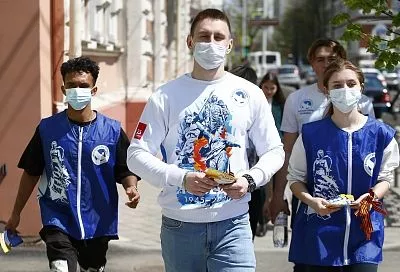 Патриотическая акция «Георгиевская ленточка» началась в Краснодаре