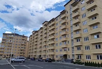 В Северском районе в рамках нацпроекта завершается строительство дома для переселения граждан из аварийного жилья