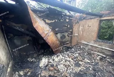 Мужчина не выжил при пожаре в частном доме на Кубани