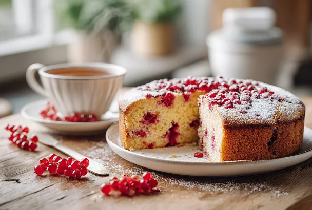 Ягодный пирог за 15 минут подготовки: мягкий и ароматный