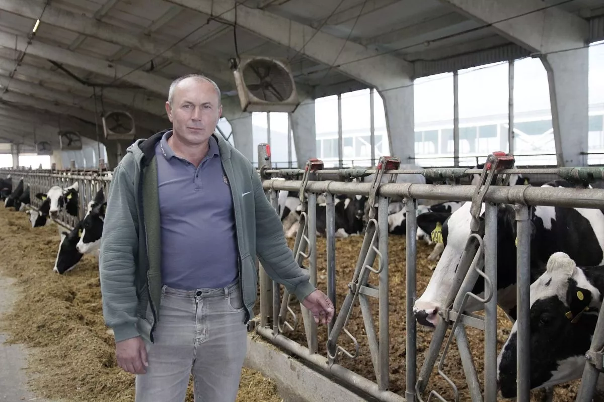 Заведующий МТФ Владимир Харченко подчеркивает, что на ферме есть необходимые ресурсы для наращивания поголовья.