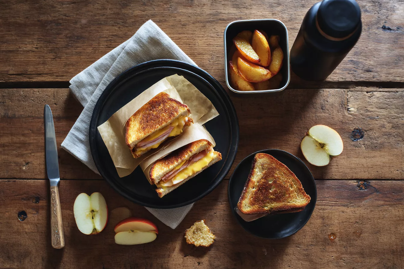 Школьный ланч без нервов: сэндвич, компот и яблочки за пару шагов