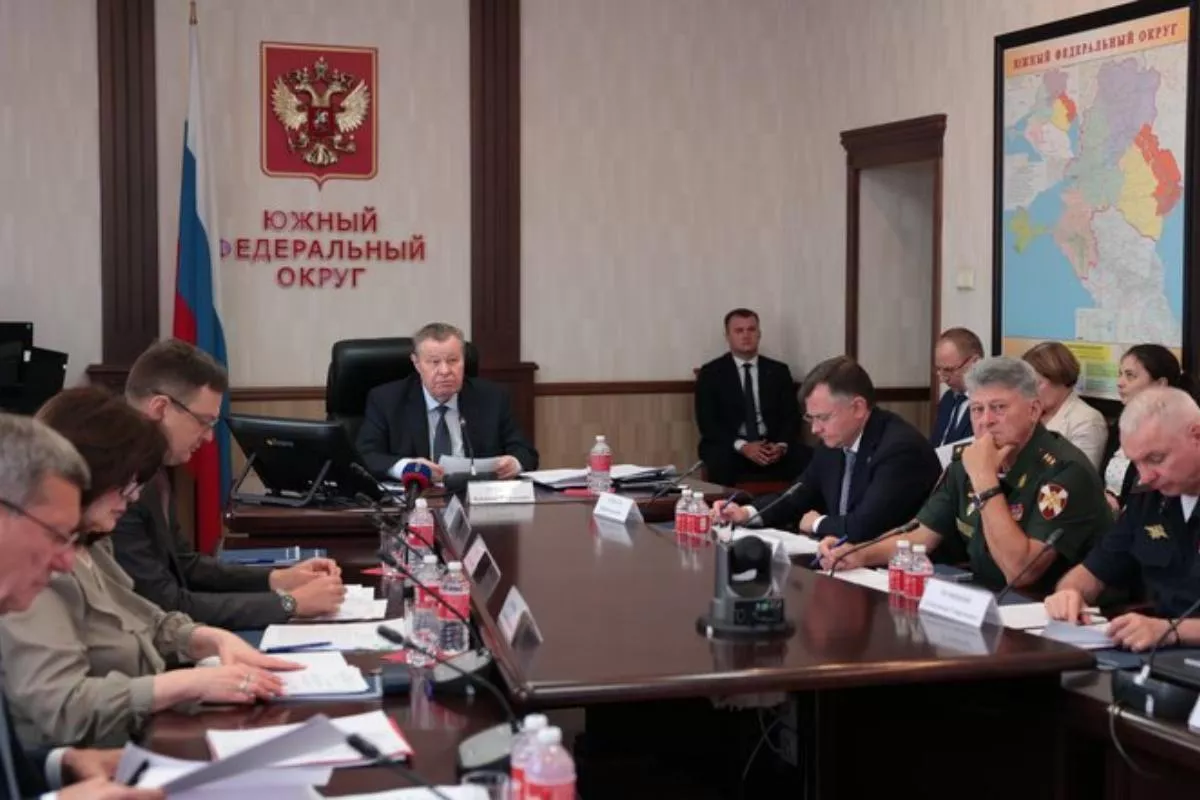 Состоялось заседание Совета при полпреде президента в ЮФО с участием Минздрава и Минпросвещения РФ