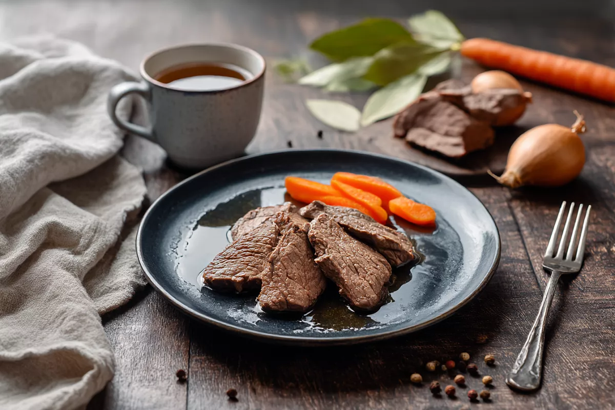Говяжий язык к Новому году: сочный, нежный и чистится за минуту