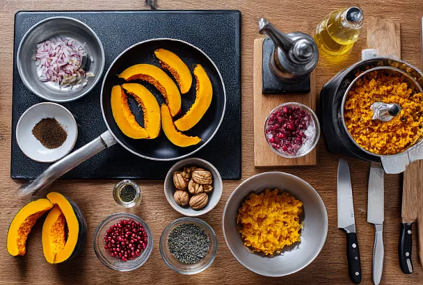 Пхали из тыквы: яркая грузинская закуска