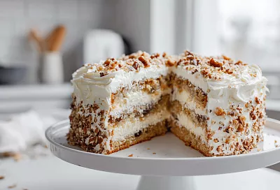 Пеку быстрый медовый торт: нежный, как пух, и без раскатки коржей