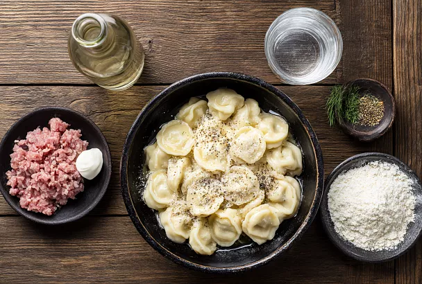 Домашние пельмени, которые всегда держат форму и остаются сочными