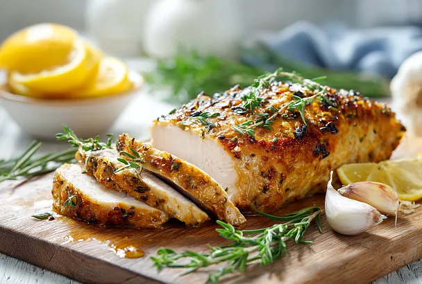 Сочное филе индейки с лимоном и специями: самый простой способ приготовления