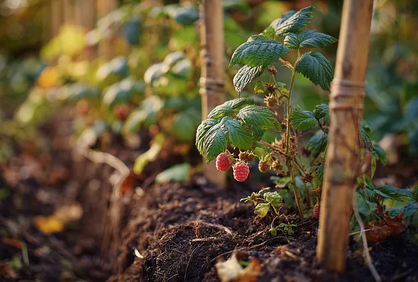 Как посадить ремонтантную малину осенью: секреты для богатого урожая