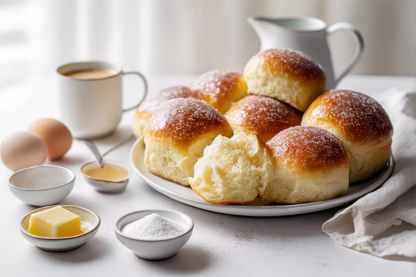 Сахарные булочки: мягкие, пышные и с хрустящей корочкой