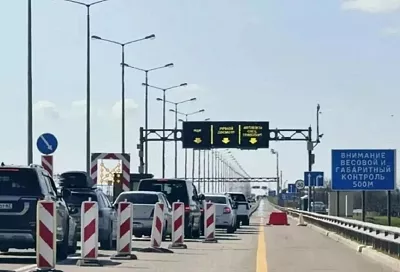 Какая обстановка на подъездах к Крымскому мосту