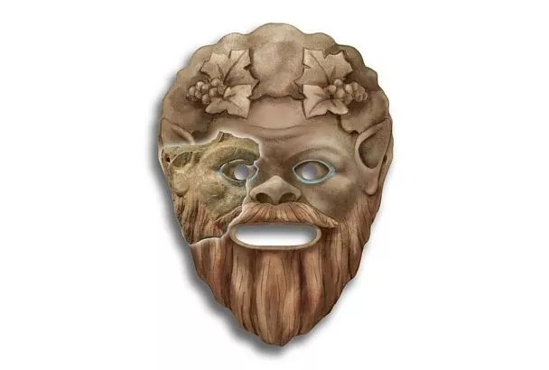 Уникальная находка. Археологи нашли фрагмент актерской маски сатира в Фанагории