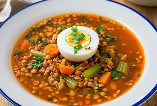 Когда надо быстро накормить семью, готовлю суп с чечевицей за 30 минут