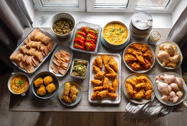 Покупаю 7 куриных тушек — и за 3 часа у меня в морозилке 80 порций шикарных блюд, а курица больше не надоедает