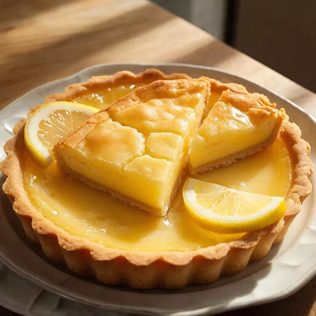 Этот лимонный тарт покорил меня с первого укуса — он невероятно нежный, ароматный и с тонкой цитрусовой ноткой