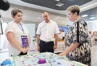 Губернатор Вениамин Кондратьев оценил передовые разработки для учебного процесса в детских садах и школах Кубани