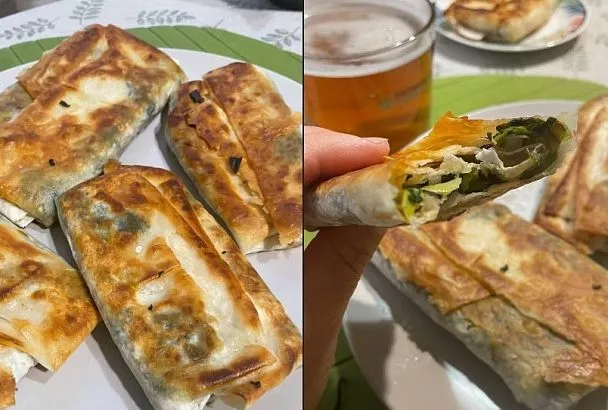 Жарим пирожки из лаваша за 10 минут: хрустящие, с любой начинкой и без возни с тестом