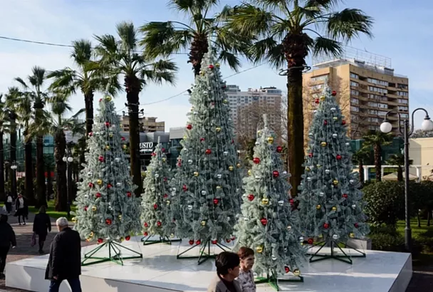 Около 280 тысяч туристов примет Сочи в новогодние праздники 