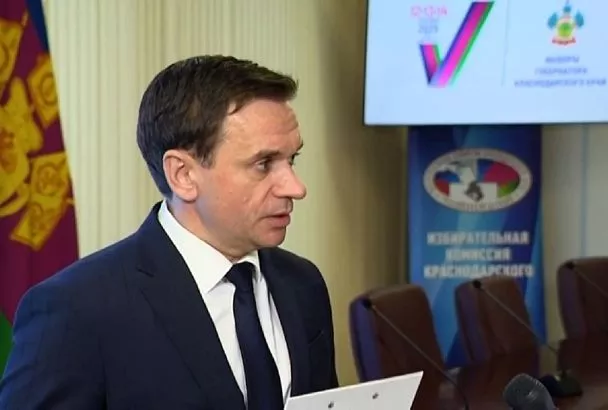 Председатель избиркома Кубани Алексей Черненко: «Голосование идет достаточно активно»