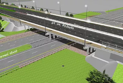 Будет как новый: реконструкция Фадеевского путепровода в Краснодаре идет активными темпами