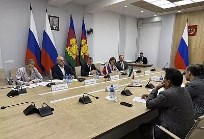 Вице-губернатор Кубани Александр Руппель встретился с делегацией Ирана