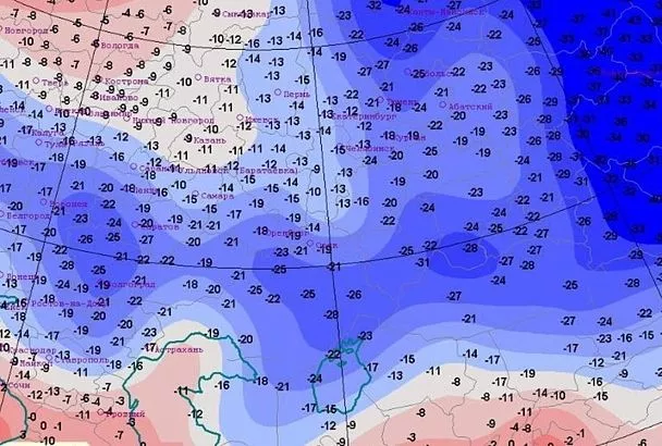 Где на Крещение в Краснодарском крае ударили самые сильные морозы