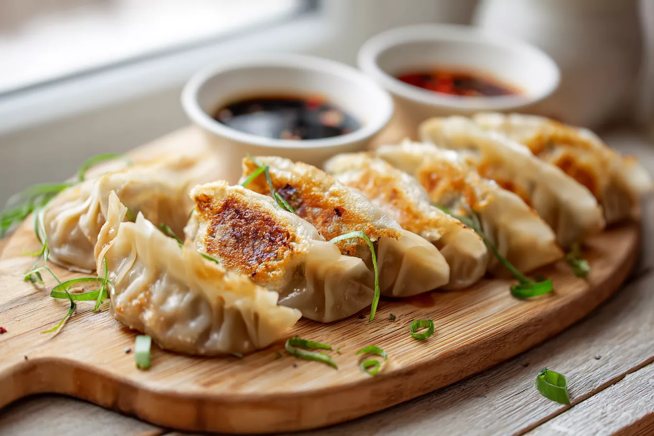 Японские пельмени Гёдза — сочные, пикантные и очень вкусные