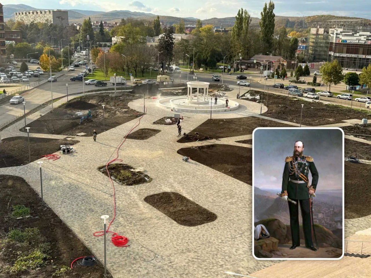 В Горячем Ключе новый сквер могут назвать в честь великого князя Михаила Романова